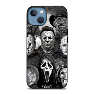 FAMOUS HORROR COLLAGE iPhone 13 Case Cover