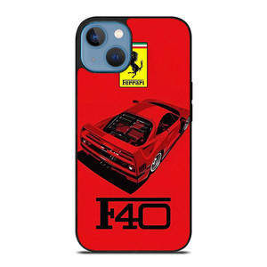 FERRARI F40 SUPERCAR LOGO iPhone 13 Case Cover