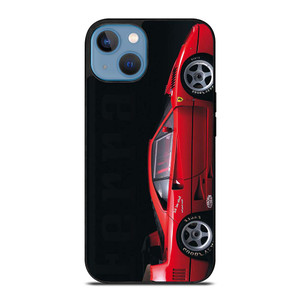 FERRARI F40 VINTAGE SUPERCAR iPhone 13 Case Cover