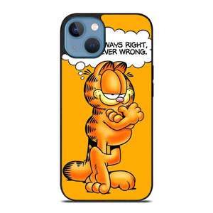 GARFIELD LAZY CAT QUOTE iPhone 13 Case Cover