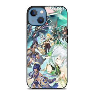 GENSHIN IMPACT MOBILE GAME CHARACTERS iPhone 13 Case Cover