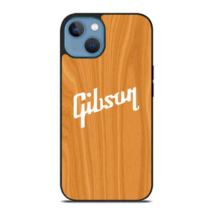 GIBSON GUITAR WOODEN LOGO 2 iPhone 13 Case Cover