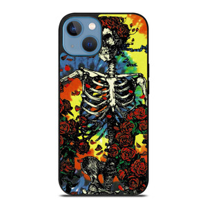 GRATEFUL DEAD SKULL AND ROSE NEW iPhone 13 Case Cover