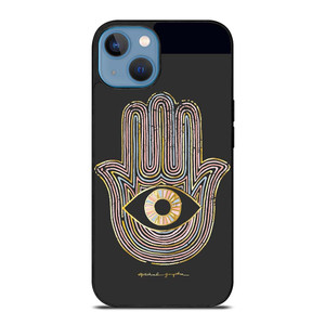 HAMSA EVIL EYE HAND OF FATIMA LOGO iPhone 13 Case Cover