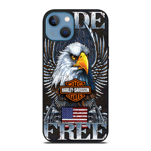 HARLEY DAVIDSON FREE RIDE EAGLE iPhone 13 Case Cover