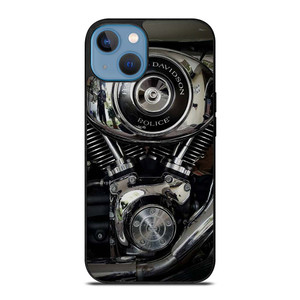 HARLEY DAVIDSON POLICE ENGINE iPhone 13 Case Cover