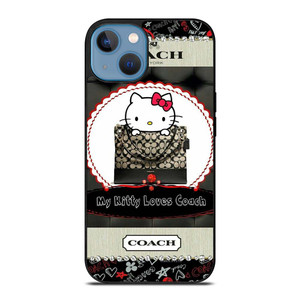 HELLO KITTY LOVES COACH iPhone 13 Case Cover