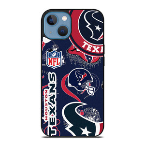 HOUSTON TEXANS NFL STICKER BOMB iPhone 13 Case Cover