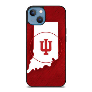 INDIANA HOOSIERS STATE OF MIND SYMBOL iPhone 13 Case Cover