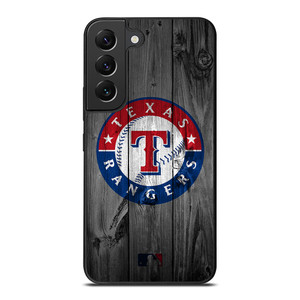 TEXAS RANGERS BASEBALL MLB WOOD LOGO Samsung Galaxy S22 Plus Case Cover
