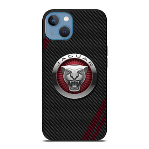 JAGUAR CARBON STRIPE LOGO iPhone 13 Case Cover