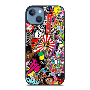 JDM STICKER BOMB COLLAGE iPhone 13 Case Cover