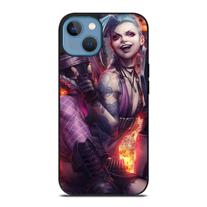 JINX LEAGUE OF LEGENDS 3 iPhone 13 Case Cover JINX LEAGUE OF LEGENDS 3 iPhone 13 Case Cover
