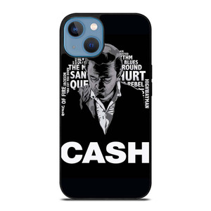 JOHNNY CASH MIDDLE CLIPART iPhone 13 Case Cover