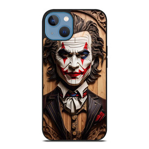 JOKER FACE WOOD iPhone 13 Case Cover