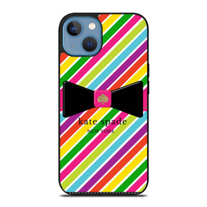 KATE SPADE COLORFUL STRIPE iPhone 13 Case Cover KATE SPADE COLORFUL STRIPE iPhone 13 Case Cover