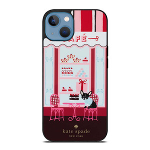 KATE SPADE NEW YORK CAFE iPhone 13 Case Cover KATE SPADE NEW YORK CAFE iPhone 13 Case Cover