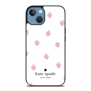 KATE SPADE NEW YORK PINK STRAWBERRY iPhone 13 Case Cover
