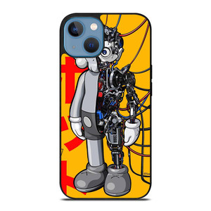 KAWS ROBOT ENGINE iPhone 13 Case Cover KAWS ROBOT ENGINE iPhone 13 Case Cover