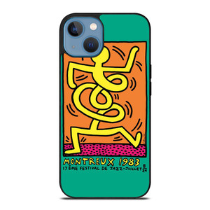 KEITH HARING MONTREUX 1983 iPhone 13 Case Cover