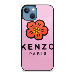KENZO PARIS PINK FLOWER iPhone 13 Case Cover KENZO PARIS PINK FLOWER iPhone 13 Case Cover