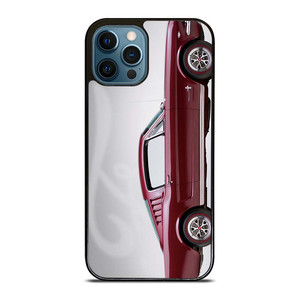 1965 FORD MUSTANG RED CAR iPhone 12 Pro Max Case Cover