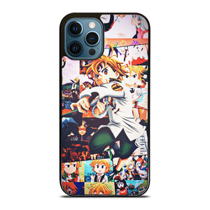 7 DEADLY SINS MELIODAS COLLAGE iPhone 12 Pro Max Case Cover