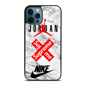 AIR JORDAN MARBLE SUPREME NIKE iPhone 12 Pro Max Case Cover