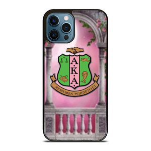 AKA PINK AND GREEN LOGO iPhone 12 Pro Max Case Cover AKA PINK AND GREEN LOGO iPhone 12 Pro Max Case Cover