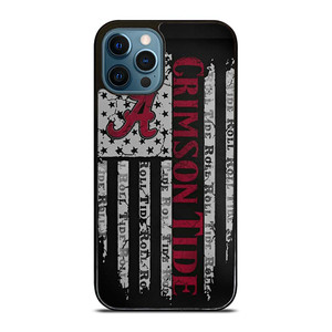 ALABAMA CRIMSON TIDE FLAG MLS iPhone 12 Pro Max Case Cover
