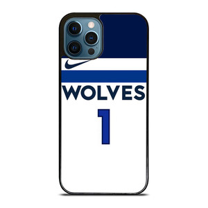 ANTHONY EDWARDS MINNESOTA TIMBERWOLVES NBA iPhone 12 Pro Max Case Cover