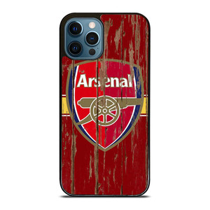 ARSENAL FC WOODEN LOGO iPhone 12 Pro Max Case Cover