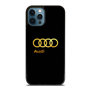 AUDI CAR GOLD LOGO iPhone 12 Pro Max Case Cover