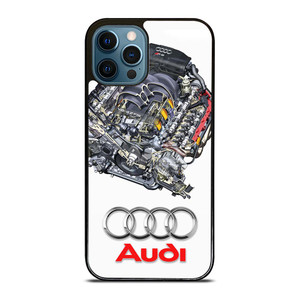 AUDI V8 FSI ENGINE LOGO iPhone 12 Pro Max Case Cover