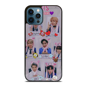 BANGTAN BOYS FACE BTS iPhone 12 Pro Max Case Cover