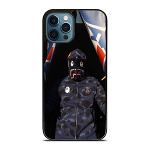 BAPE CAMO SHARK PARIS SAINT GERMAIN iPhone 12 Pro Max Case Cover BAPE CAMO SHARK PARIS SAINT GERMAIN iPhone 12 Pro Max Case Cover