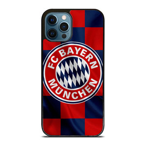 BAYERN MUNCHEN FC FLAG LOGO iPhone 12 Pro Max Case Cover