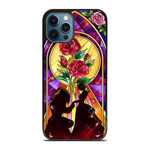 BEAUTY AND THE BEAST ROSE FLAWER iPhone 12 Pro Max Case Cover