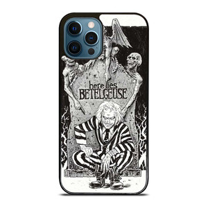 BEETLEJUICE TIM BURTON ART iPhone 12 Pro Max Case Cover