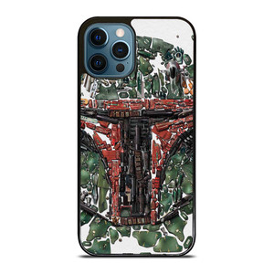 BOBA FETT STAR WARS MOZAIC iPhone 12 Pro Max Case Cover