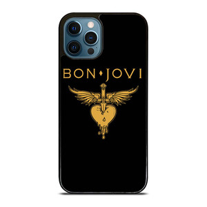 BON JOVI BAND LOGO GOLD iPhone 12 Pro Max Case Cover
