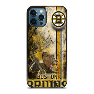 BOSTON BRUINS HOCKEY TEAM LOGO iPhone 12 Pro Max Case Cover