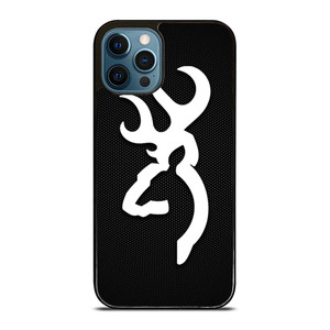 BROWNING ARMS METAL LOGO iPhone 12 Pro Max Case Cover BROWNING ARMS METAL LOGO iPhone 12 Pro Max Case Cover