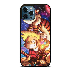 CALVIN AND HOBBES INFINITY GAUNTLET iPhone 12 Pro Max Case Cover