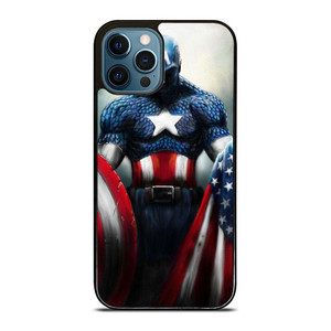 CAPTAIN AMERICA MARVEL ART iPhone 12 Pro Max Case Cover