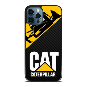 CATERPILLAR CAT BULLDOZER CARBON iPhone 12 Pro Max Case Cover
