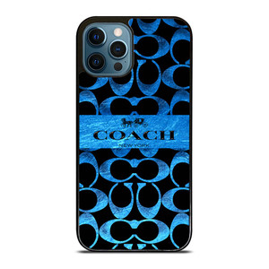 COACH NEW YORK BLUE 2 iPhone 12 Pro Max Case Cover