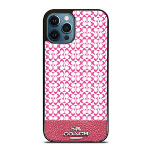 COACH NEW YORK PINK iPhone 12 Pro Max Case Cover COACH NEW YORK PINK iPhone 12 Pro Max Case Cover