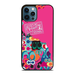 COACH NEW YORK POPPY COLOR FULL iPhone 12 Pro Max Case Cover