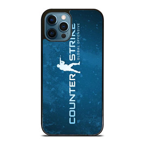 COUNTER STRIKE CSGO LOGO BLUE iPhone 12 Pro Max Case Cover
